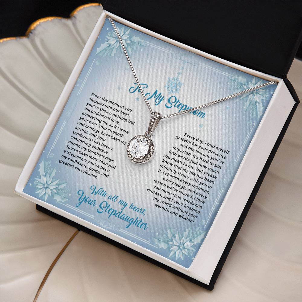 95315 a Eternal Hope Necklace, Gift to my Stepmom with Beautiful Message Card