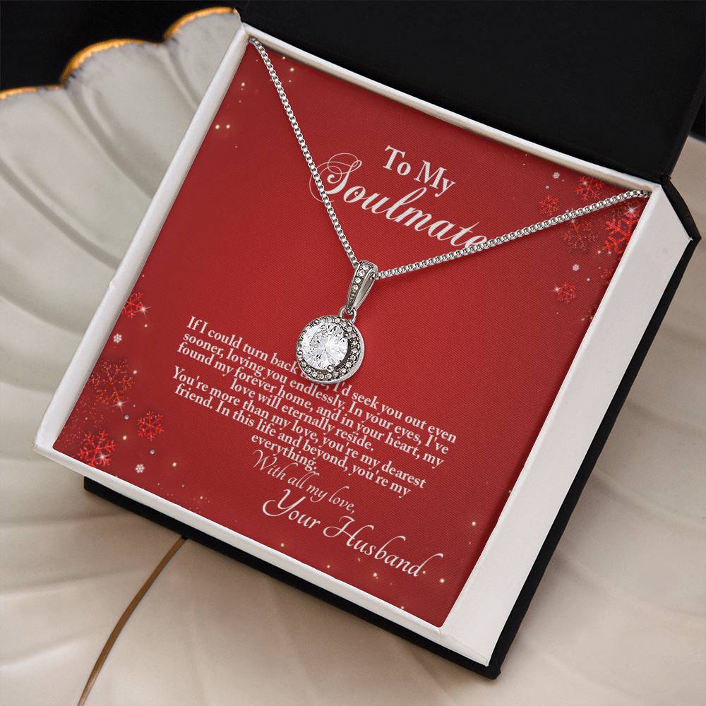 4005a Eternal Hope Necklace, Gift to My Soulmate with Beautiful Message Card