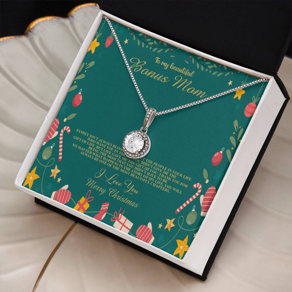 94098c Eternal Hope Necklace, Gift to my Stepmom with Beautiful Message Card