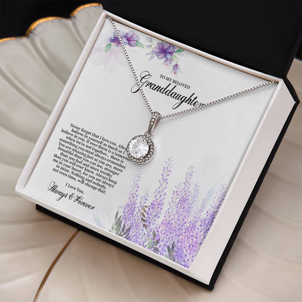 4030 (b) Eternal Hope Necklace, Gift to my Granddaughter with Beautiful Message Card