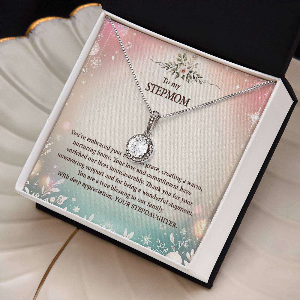 4057k Eternal Hope Necklace, Gift to my Stepmom with Beautiful Message Card