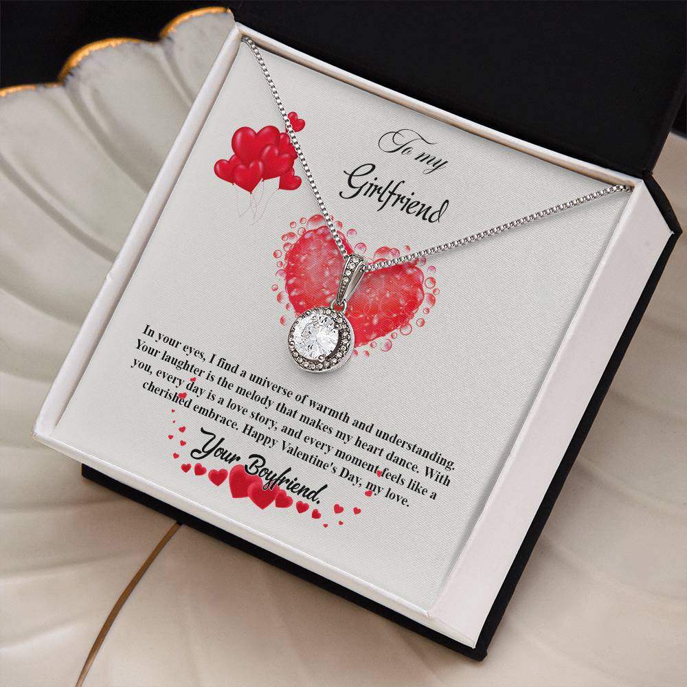 valentine-20c Eternal Hope Necklace, Gift to my Girlfriend with Beautiful Message Card