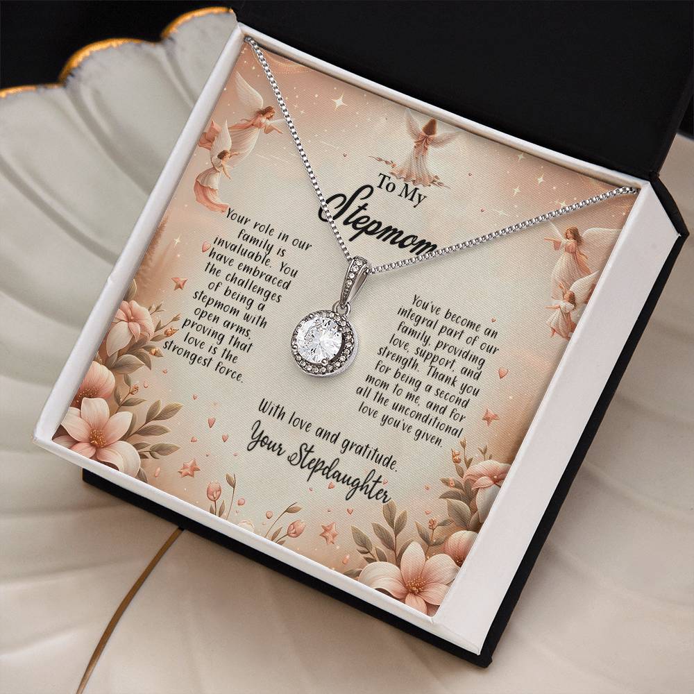 4052b Eternal Hope Necklace, Gift to my Stepmom with Beautiful Message Card