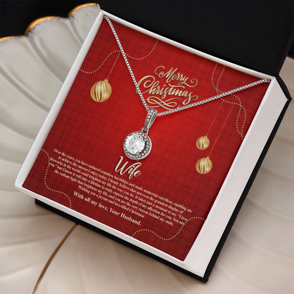 94096a Eternal Hope Necklace, Gift to My Wife with Beautiful Message Card