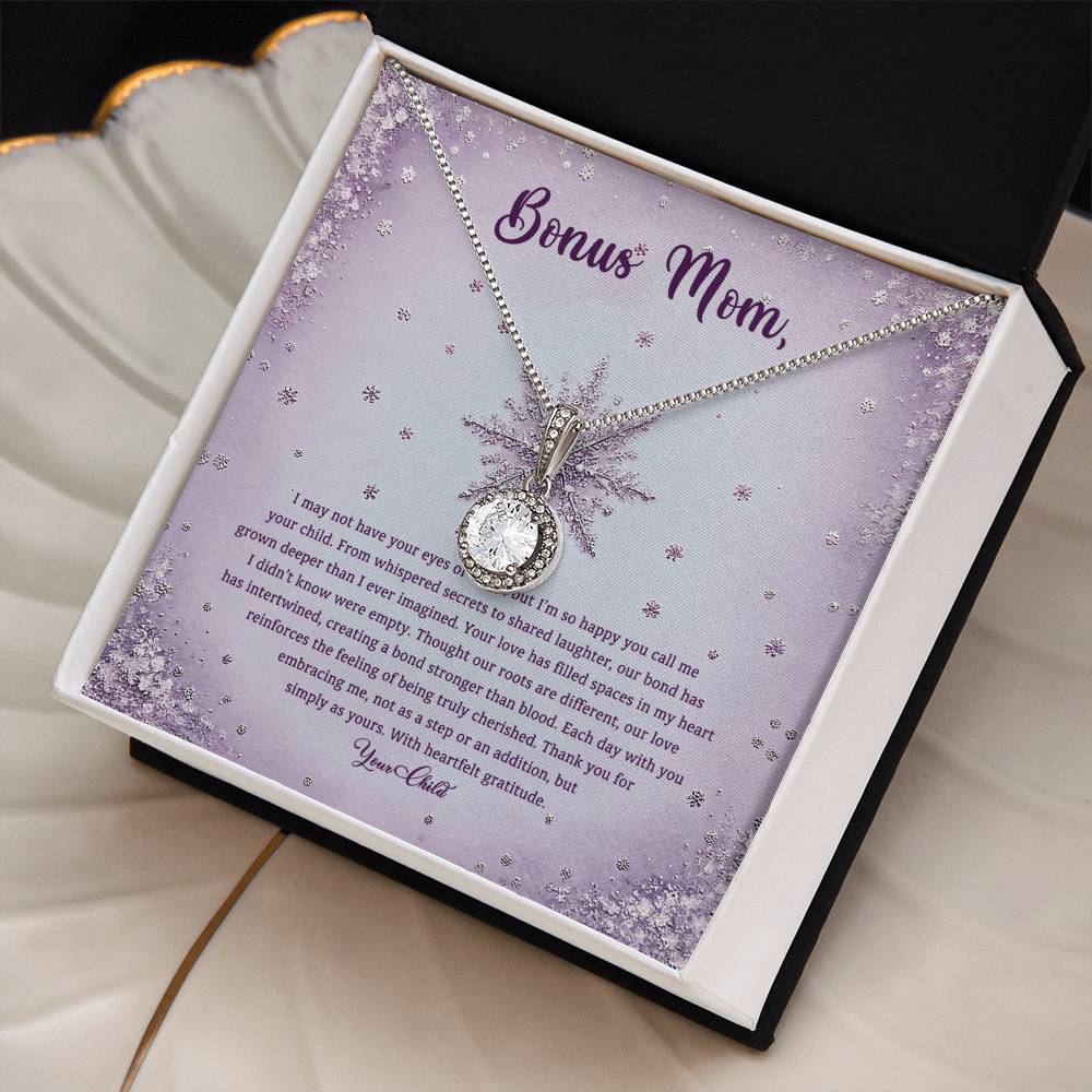 95314 a Eternal Hope Necklace, Gift to my Stepmom with Beautiful Message Card