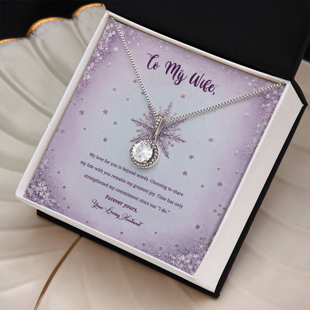 95314 d Eternal Hope Necklace, Gift to My Wife with Beautiful Message Card