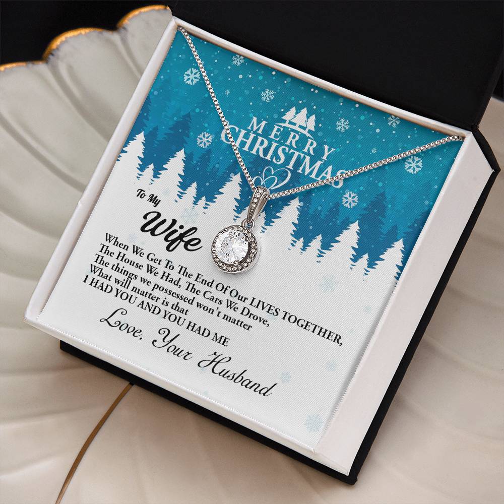 4010a Eternal Hope Necklace, Gift to My Wife with Beautiful Message Card