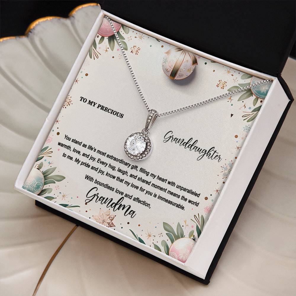 4048(b) Eternal Hope Necklace, Gift to my Granddaughter with Beautiful Message Card