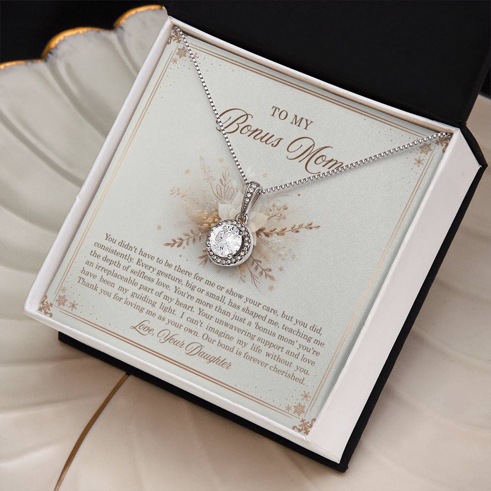 95318 a Eternal Hope Necklace, Gift to my Stepmom with Beautiful Message Card