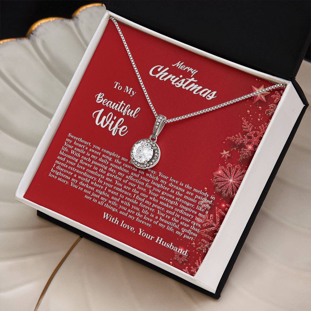 4013c Eternal Hope Necklace, Gift to My Wife with Beautiful Message Card