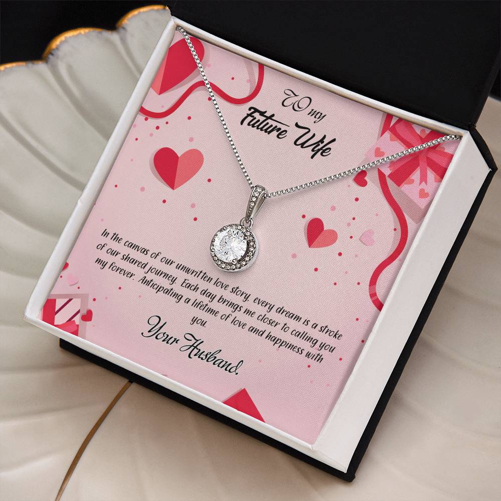 valentine-15d  Eternal Hope Necklace, Gift to my Future Wife with Beautiful Message Card