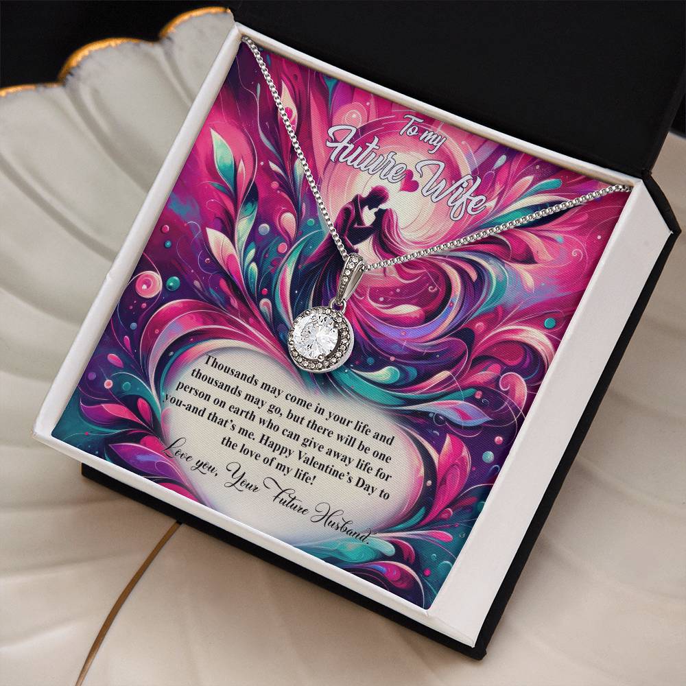 Valentine-st21d  Eternal Hope Necklace, Gift to my Future Wife with Beautiful Message Card