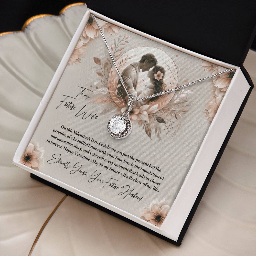 Valentine-st27d  Eternal Hope Necklace, Gift to my Future Wife with Beautiful Message Card