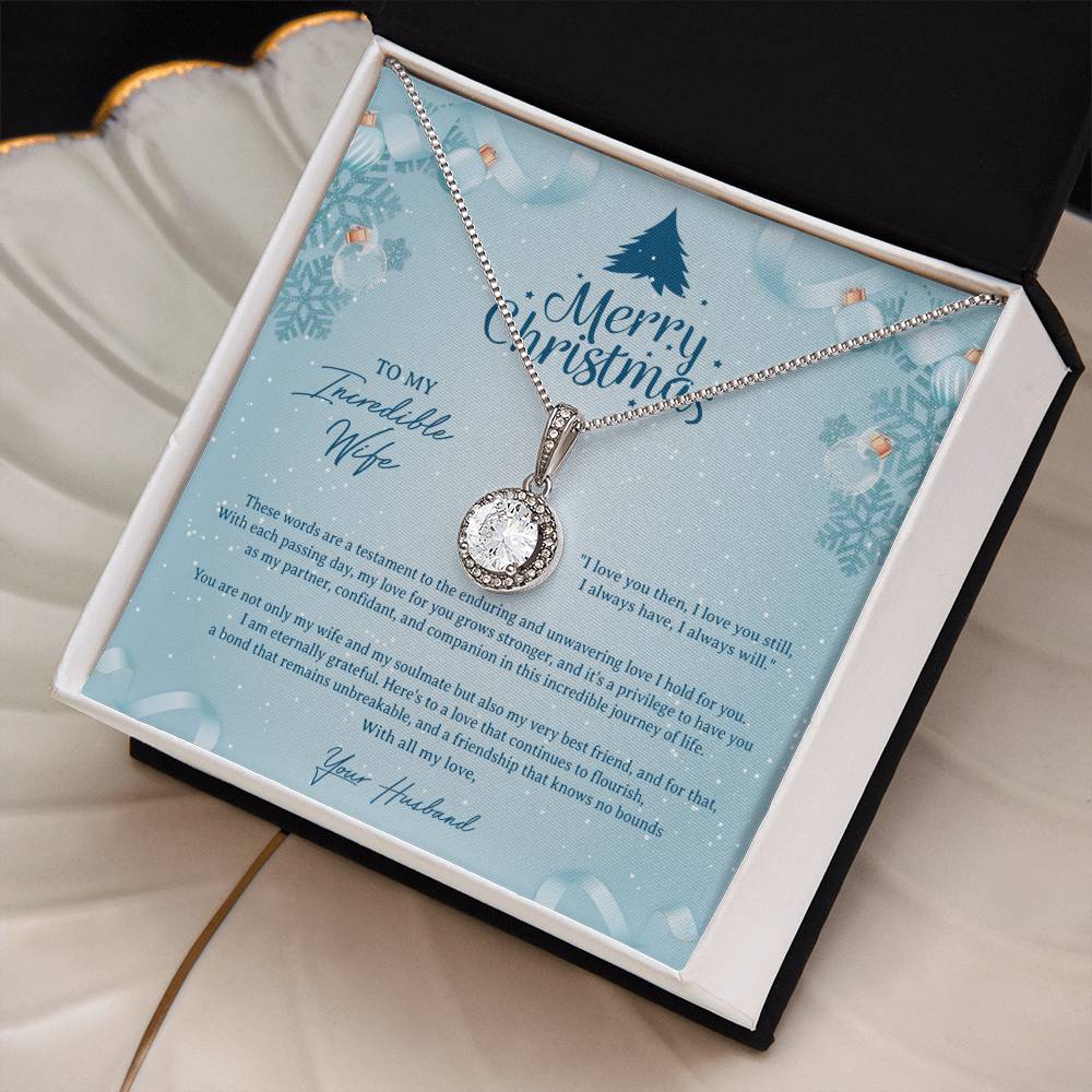 94351c Eternal Hope Necklace, Gift to My Wife with Beautiful Message Card