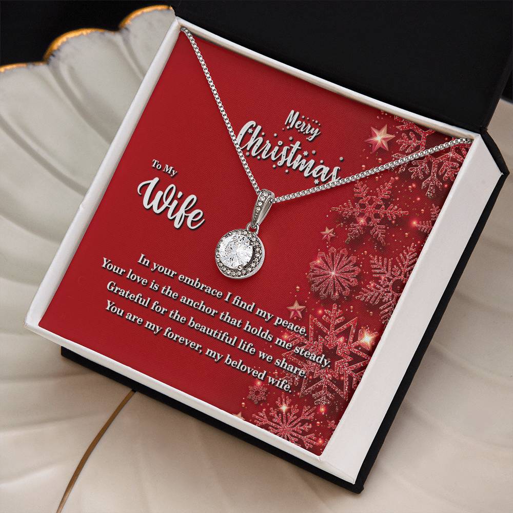 4013 Eternal Hope Necklace, Gift to My Wife with Beautiful Message Card