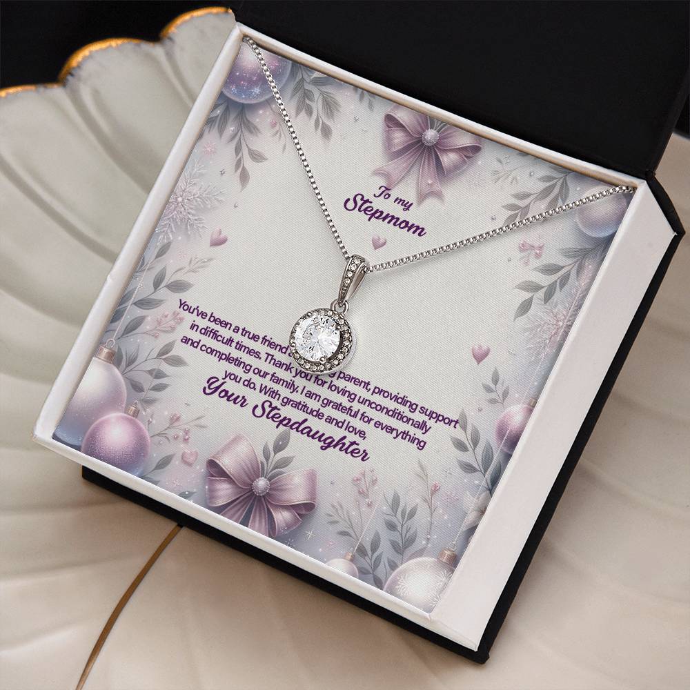 4053b Eternal Hope Necklace, Gift to my Stepmom with Beautiful Message Card