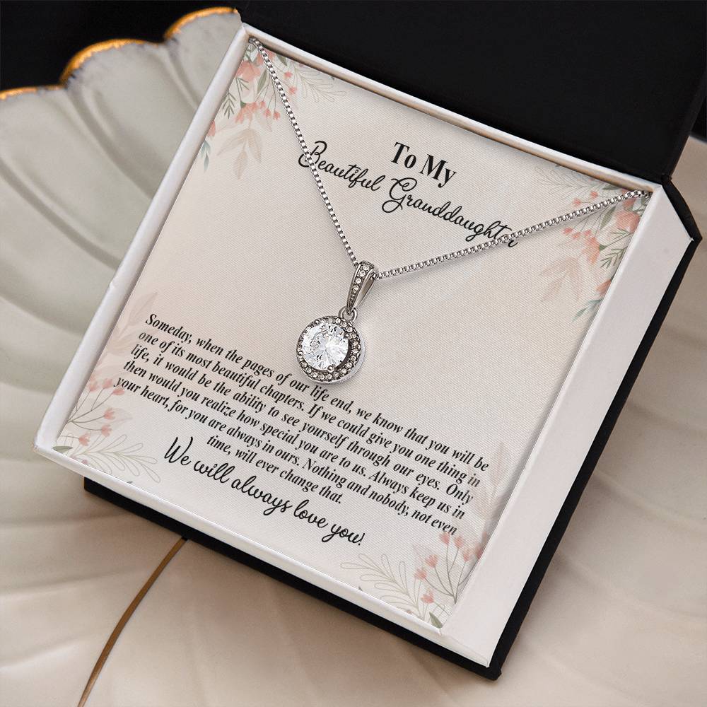 4025d Eternal Hope Necklace, Gift to my Granddaughter with Beautiful Message Card