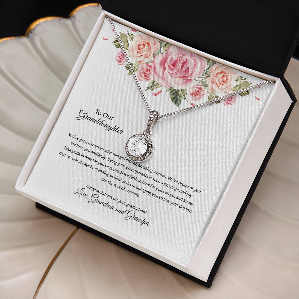 4031a Eternal Hope Necklace, Gift to my Granddaughter with Beautiful Message Card