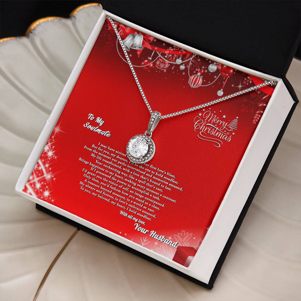 4007a Eternal Hope Necklace, Gift to My Soulmate with Beautiful Message Card