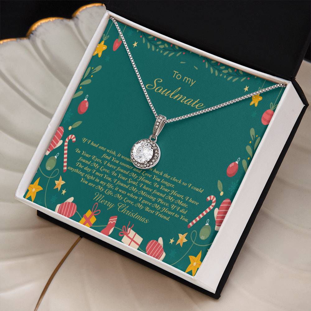 94098a Eternal Hope Necklace, Gift to My Soulmate with Beautiful Message Card