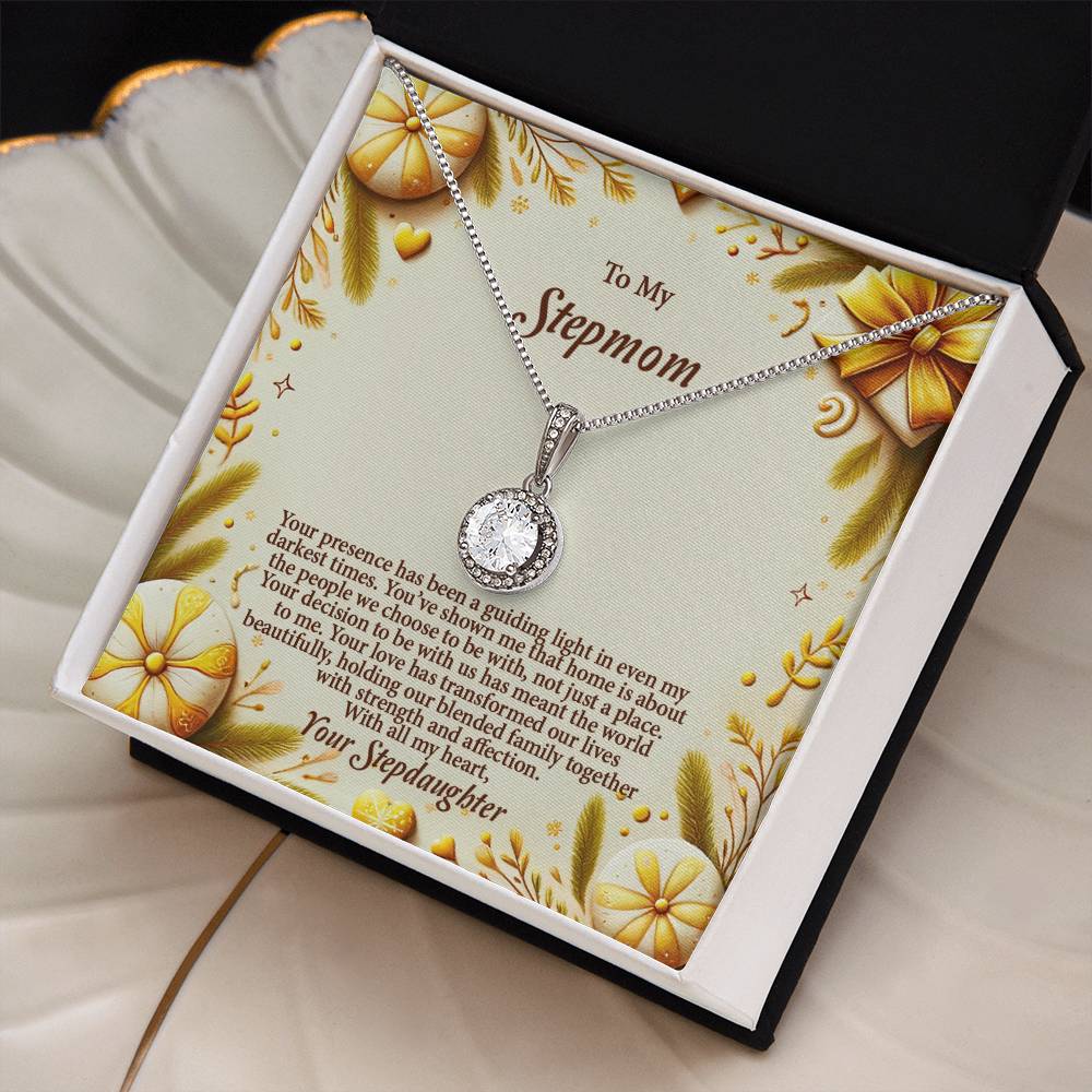 4056c Eternal Hope Necklace, Gift to my Stepmom with Beautiful Message Card