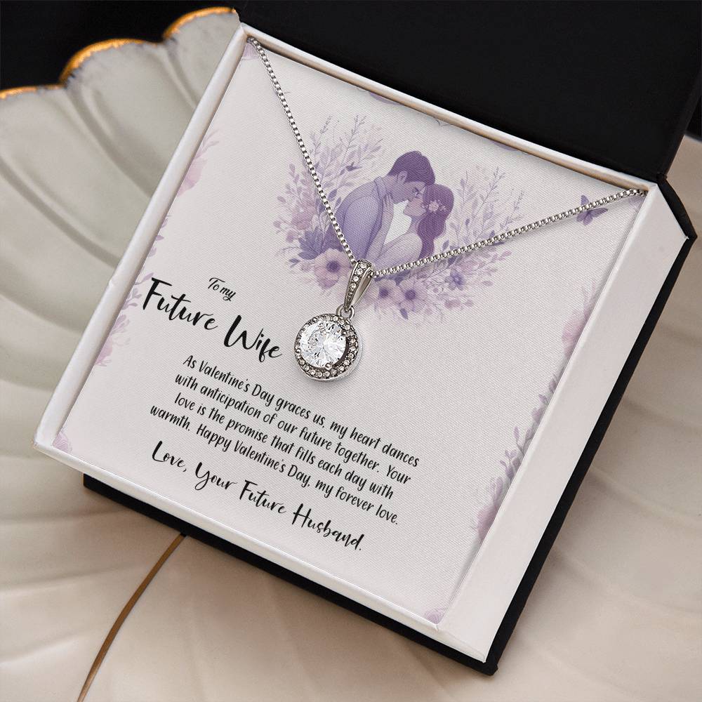 Valentine-st14d  Eternal Hope Necklace, Gift to my Future Wife with Beautiful Message Card