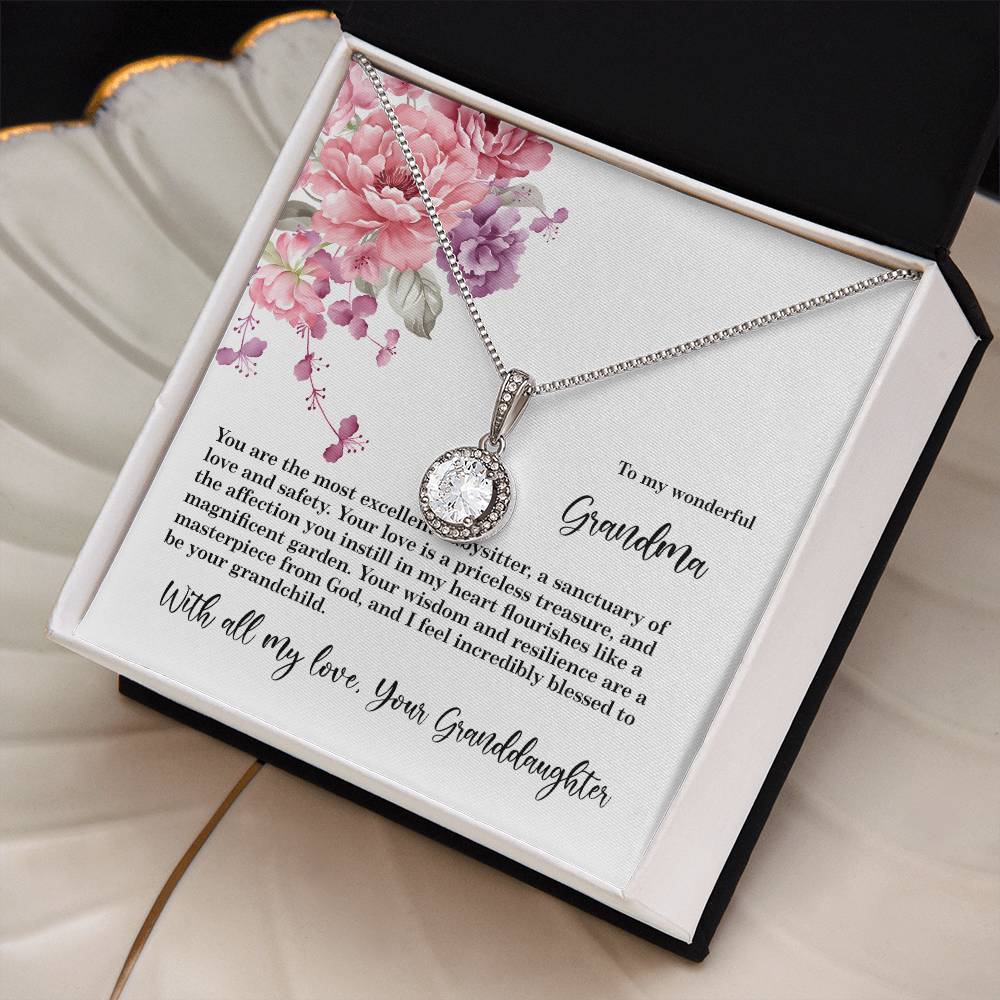 4027d Eternal Hope Necklace, Gift to my Grandma with Beautiful Message Card