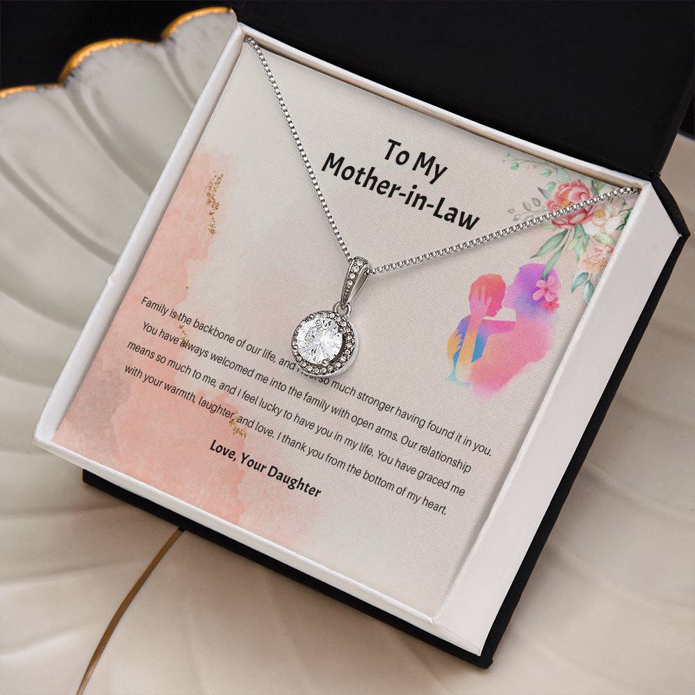 94689b Eternal Hope Necklace, Gift to my Stepmom with Beautiful Message Card