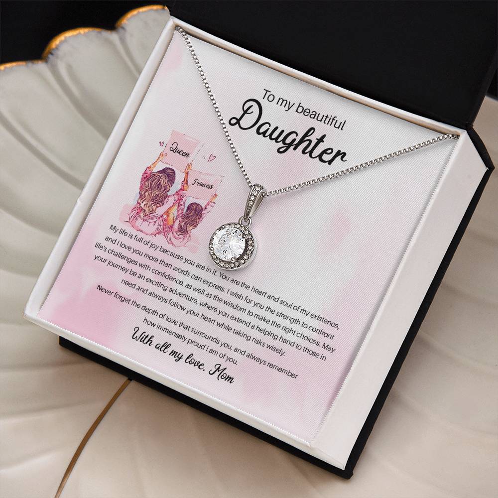 94941 a Eternal Hope Necklace, Gift to my Daughter with Beautiful Message Card