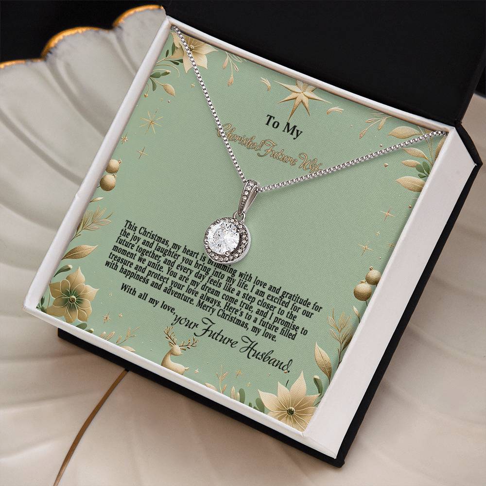 4047c Eternal Hope Necklace, Gift to my Future Wife with Beautiful Message Card