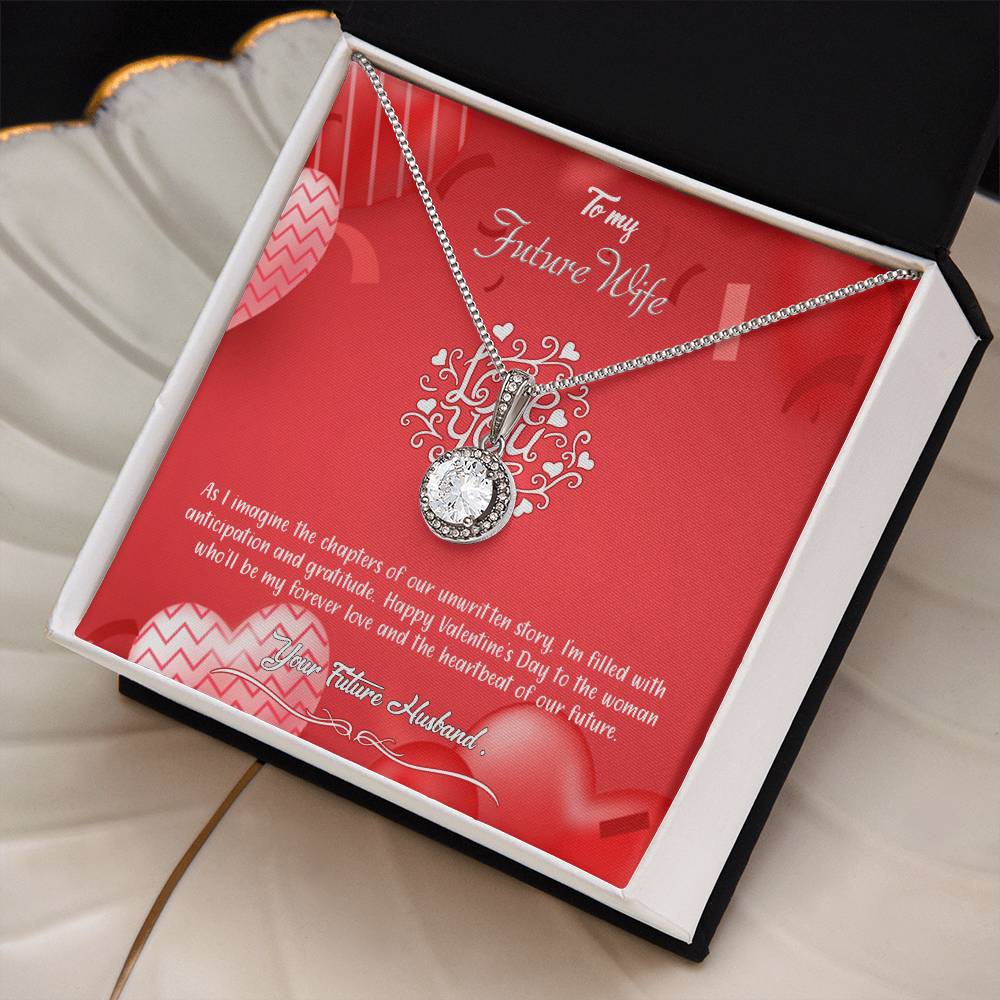 valentine-4d  Eternal Hope Necklace, Gift to my Future Wife with Beautiful Message Card