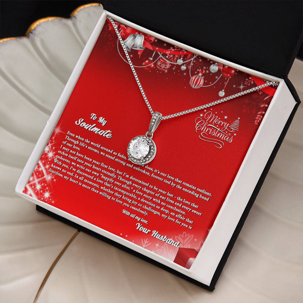 4007b Eternal Hope Necklace, Gift to My Soulmate with Beautiful Message Card