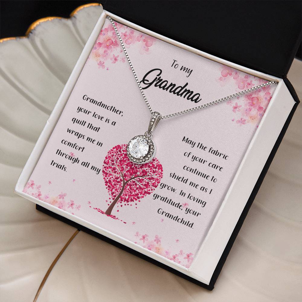 4042a Eternal Hope Necklace, Gift to my Grandma with Beautiful Message Card