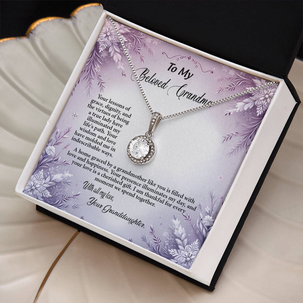 4054a Eternal Hope Necklace, Gift to my Grandma with Beautiful Message Card