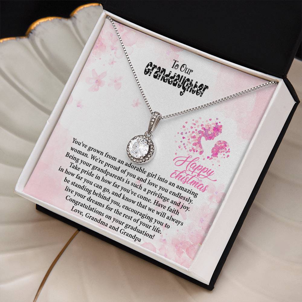 4020 d Eternal Hope Necklace, Gift to my Granddaughter with Beautiful Message Card