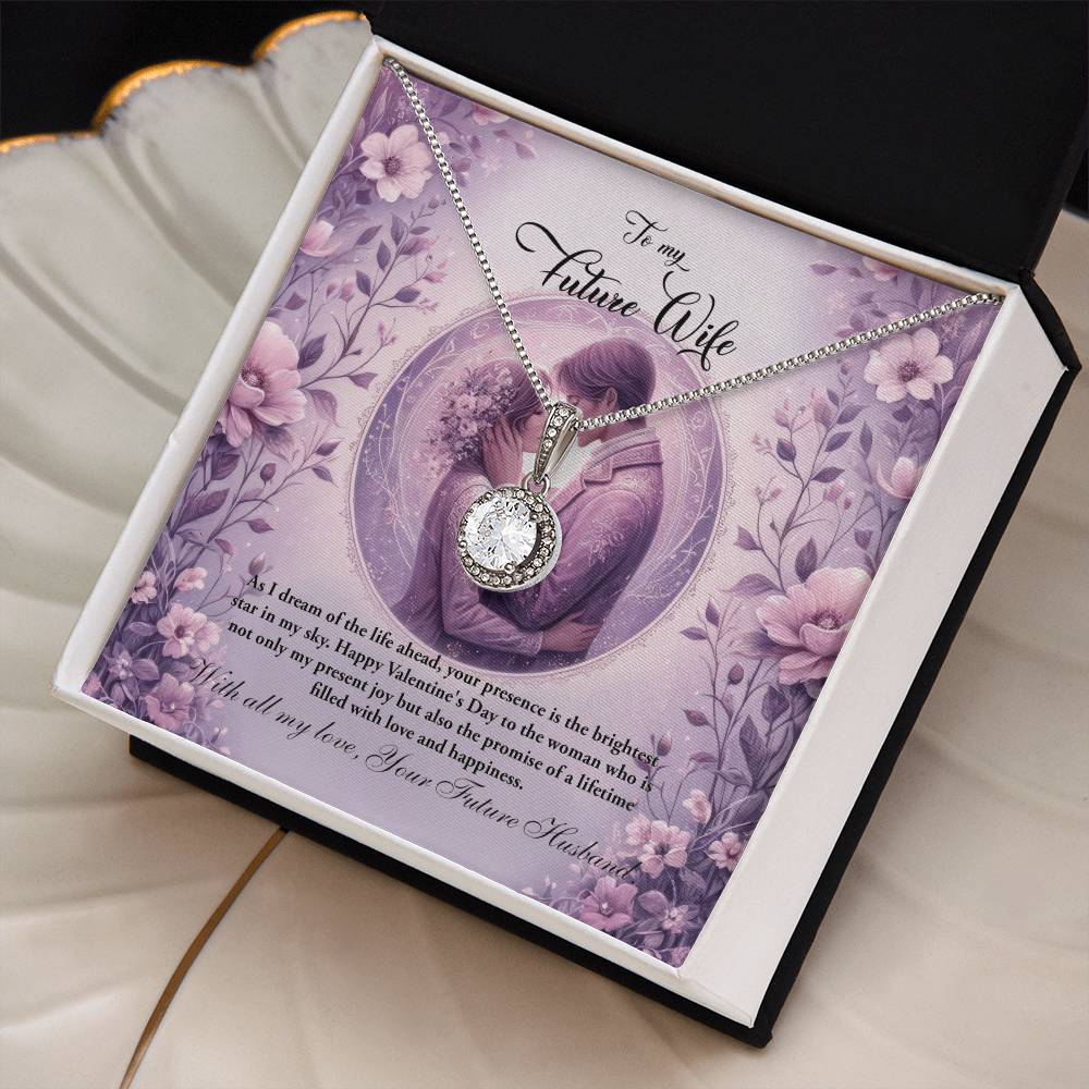 Valentine-st26d  Eternal Hope Necklace, Gift to my Future Wife with Beautiful Message Card