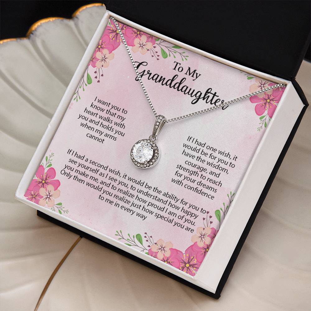 4035 Eternal Hope Necklace, Gift to my Granddaughter with Beautiful Message Card