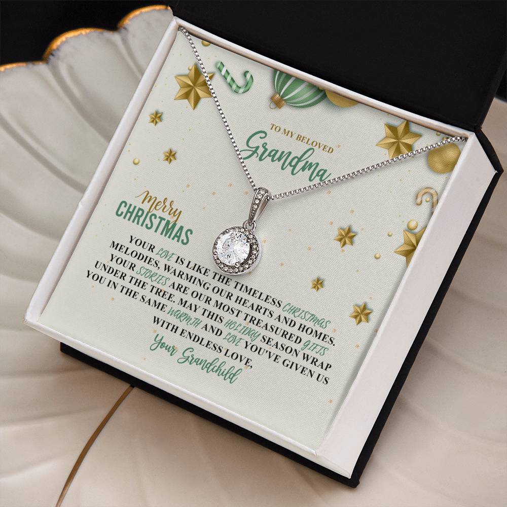 94387c Eternal Hope Necklace, Gift to my Grandma with Beautiful Message Card