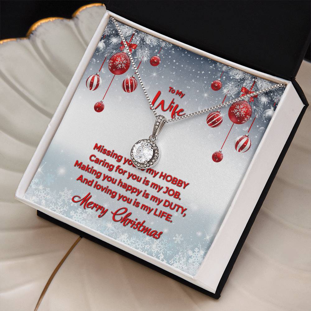 4012 Eternal Hope Necklace, Gift to My Wife with Beautiful Message Card