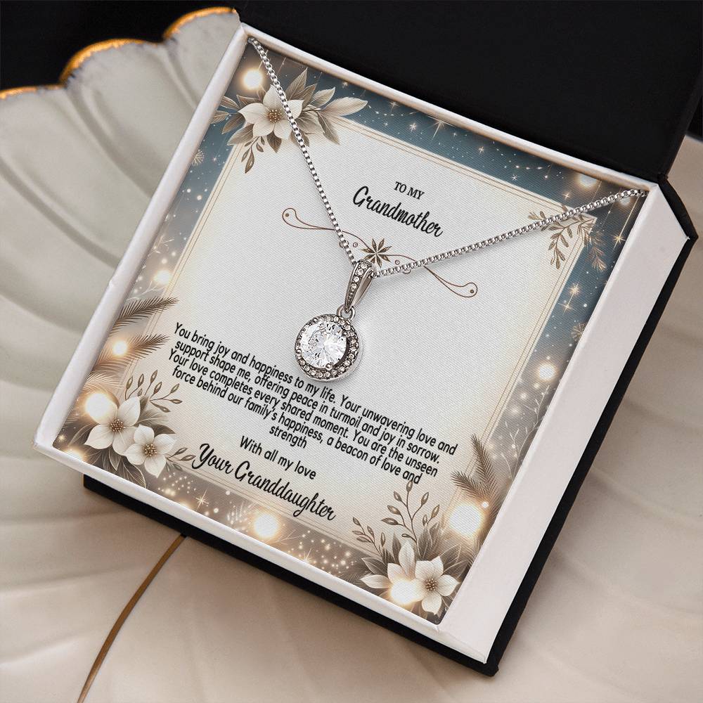 4055(b) Eternal Hope Necklace, Gift to my Grandma with Beautiful Message Card