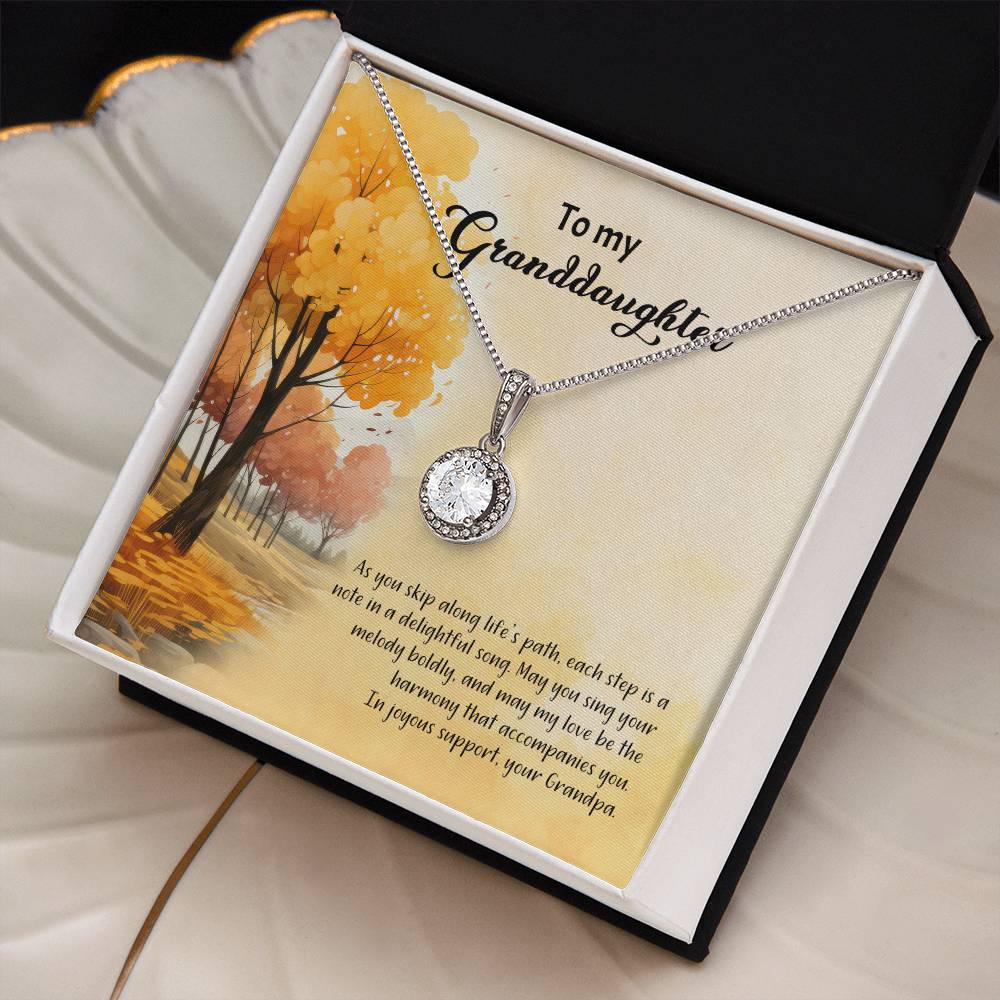 4041d Eternal Hope Necklace, Gift to my Granddaughter with Beautiful Message Card