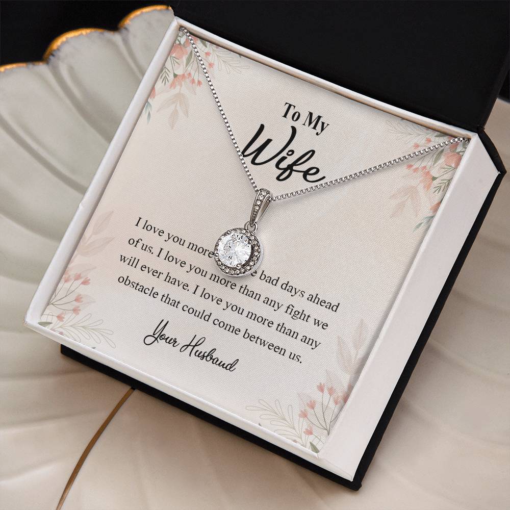 4025a Eternal Hope Necklace, Gift to My Wife with Beautiful Message Card