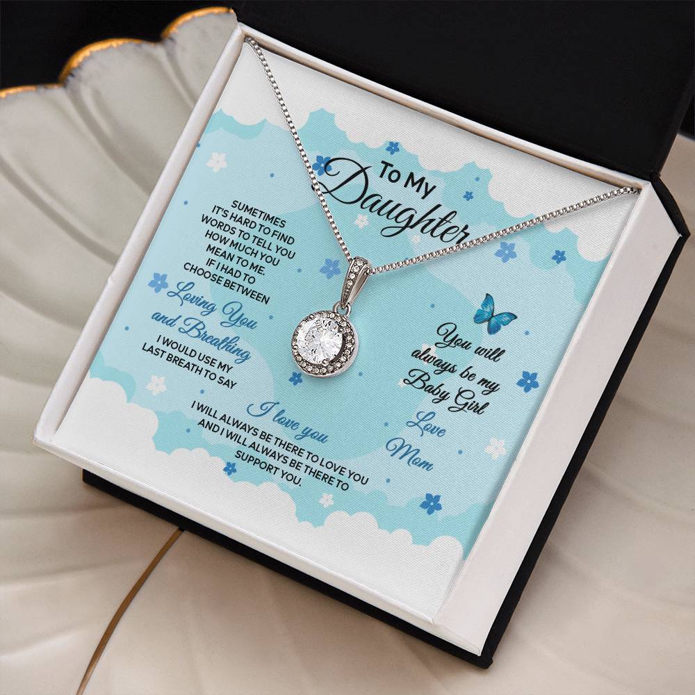 4019a Eternal Hope Necklace, Gift to my Daughter with Beautiful Message Card