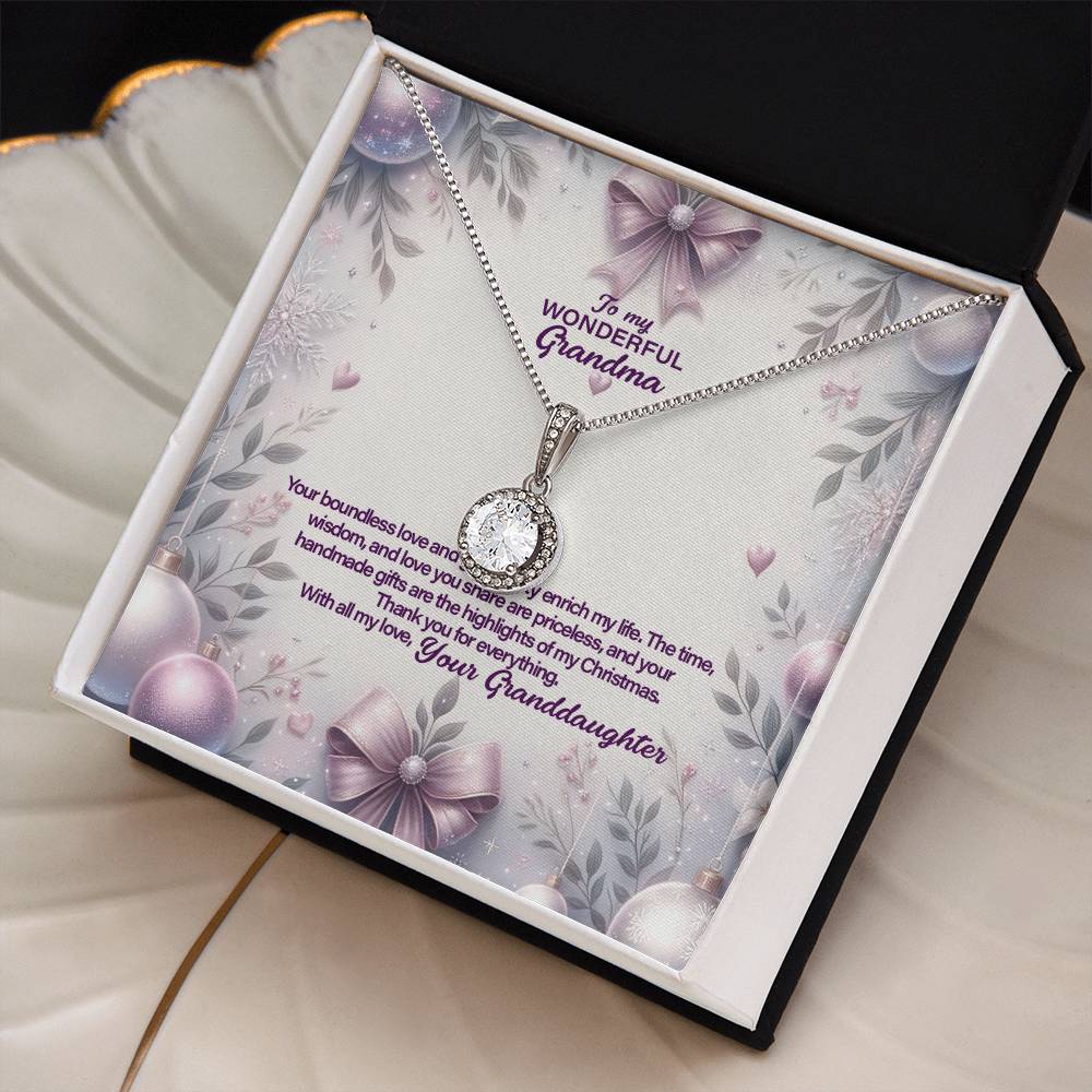 4053d Eternal Hope Necklace, Gift to my Grandma with Beautiful Message Card