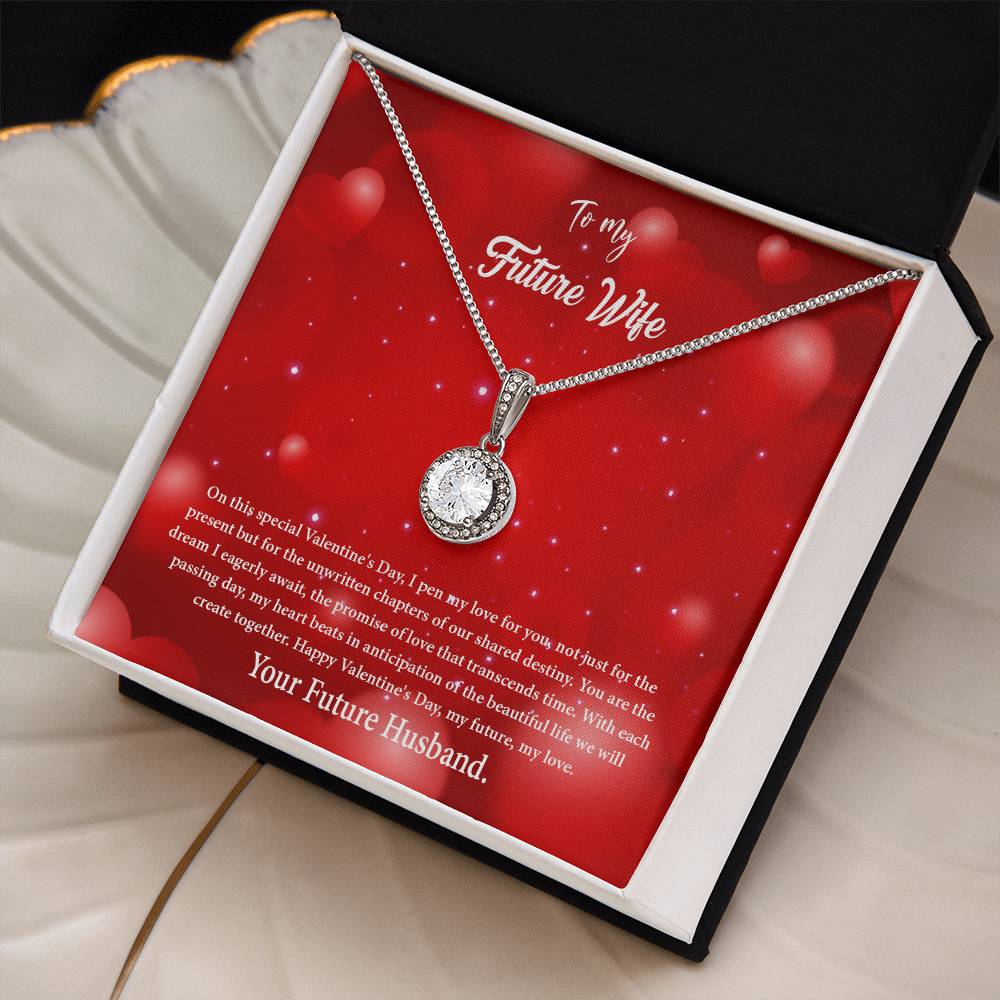 valentine-34d  Eternal Hope Necklace, Gift to my Future Wife with Beautiful Message Card