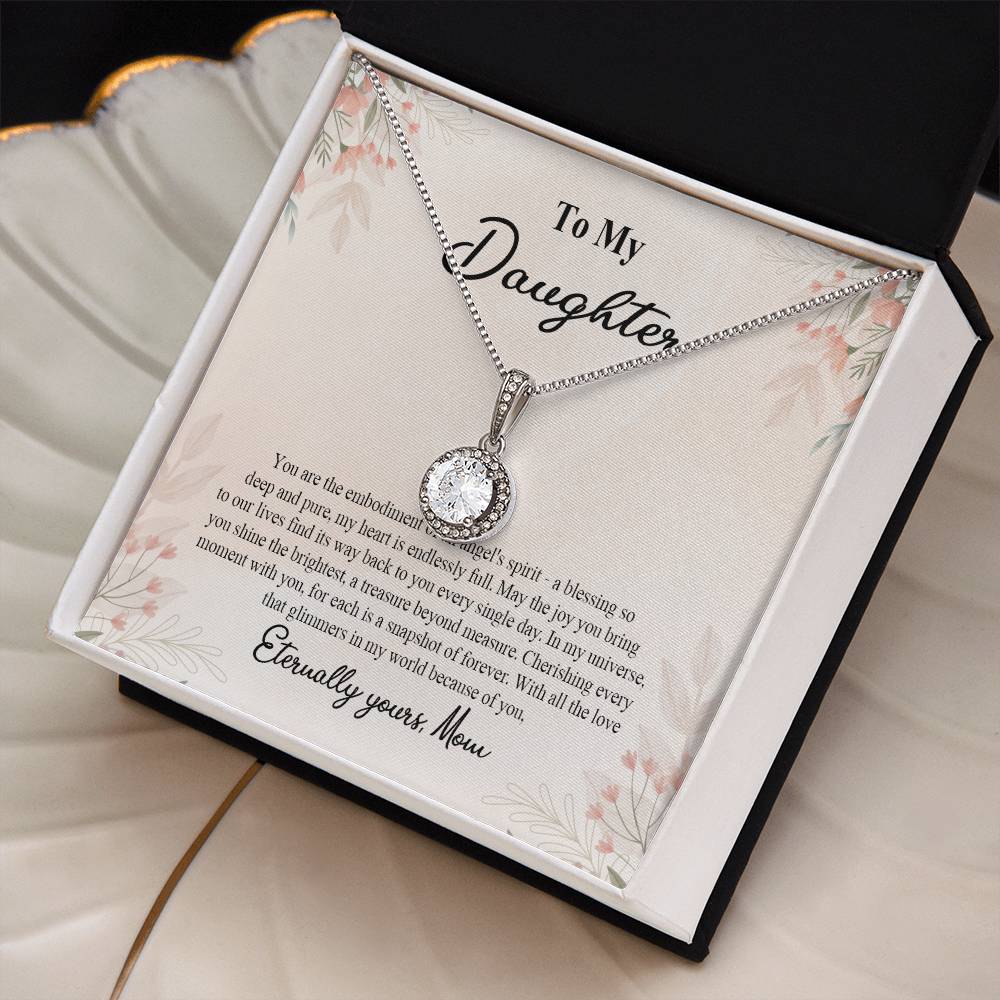 4025b Eternal Hope Necklace, Gift to my Daughter with Beautiful Message Card