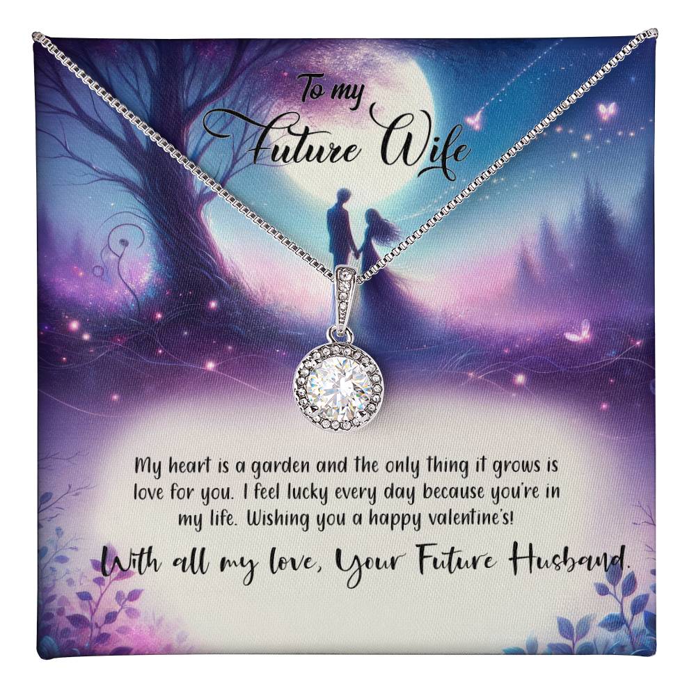 Valentine-st19d  Eternal Hope Necklace, Gift to my Future Wife with Beautiful Message Card