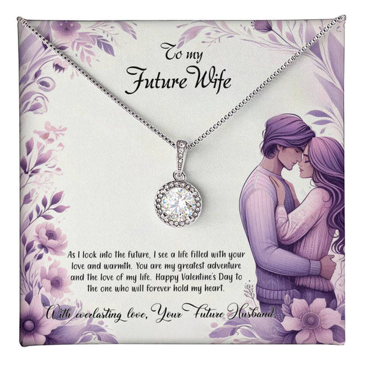 Valentine-st25d  Eternal Hope Necklace, Gift to my Future Wife with Beautiful Message Card