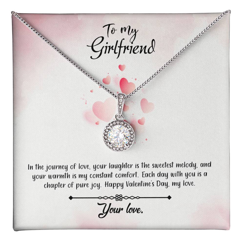 valentine-12c Eternal Hope Necklace, Gift to my Girlfriend with Beautiful Message Card