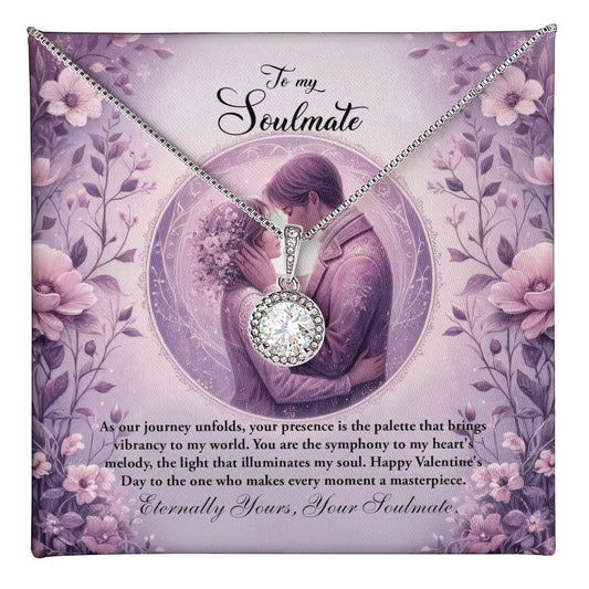 Valentine-st26b Eternal Hope Necklace, Gift to my Soulmate with Beautiful Message Card